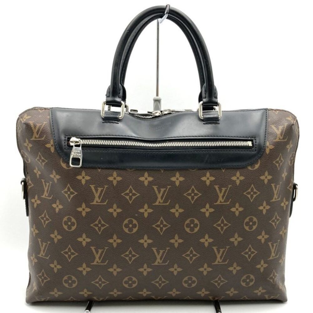 Louis Vuitton Porte Documents Brown Canvas Handbag (Pre-Owned) - Picture 2 of 10